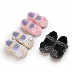 Spring and autumn new 0-1 year old girl baby princess baby soft soled toddler shoes