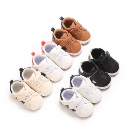 Fashionable 0-1-year-old baby casual sports shoes, spring and autumn mens and womens high-quality soft-soled anti-slip walking shoes